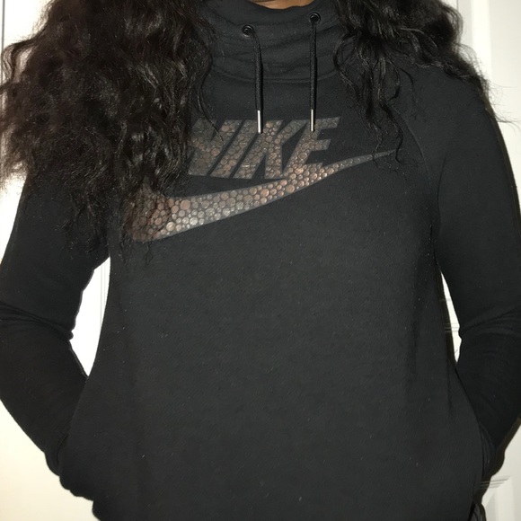 Nike Tops - Women’s Nike Funnel-Neck Hoodie Nike Tops - Women’s Nike Funnel-Neck Hoodie